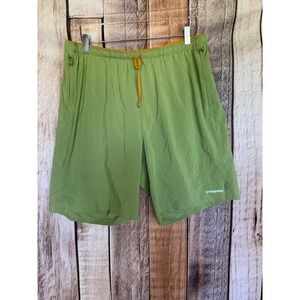 Patagonia Multi Trails Shorts Green Trail Running Hiking Lightweight Mens XL